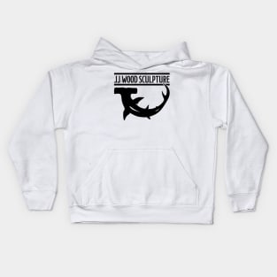 JJ Wood Sculpture Logo Kids Hoodie